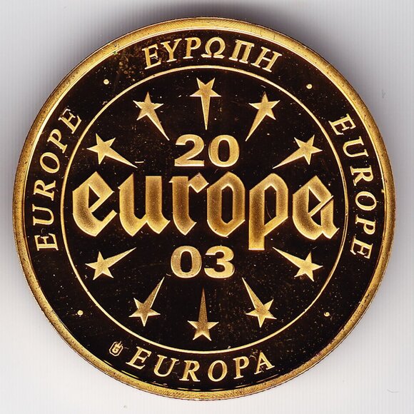 2003 Belgium Europa Medal (b152) - Picture 1 of 2